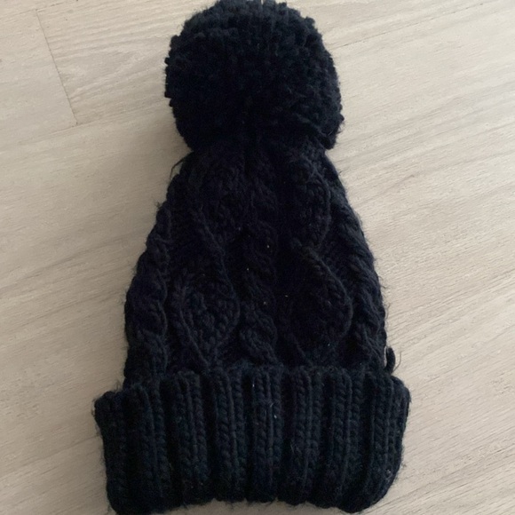 Joe Fresh Black Knit Hat - Picture 2 of 5